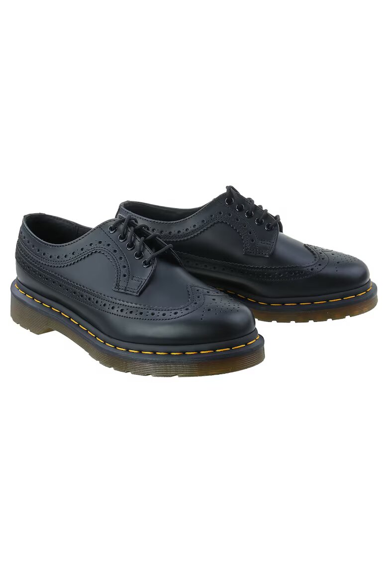 Dr Martens Дамски боти - колекция Black Smooth - естествена кожа - черни