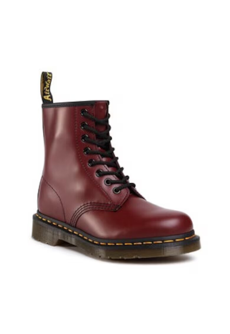 Dr Martens Дамски ботуши 1460 Smooth - естествена кожа - - размер