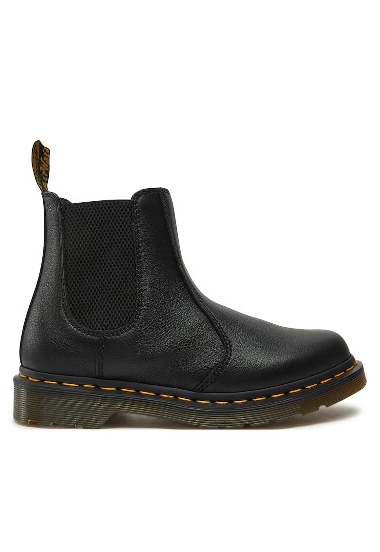 Dr Martens Дамски Челси боти - естествена кожа - черни