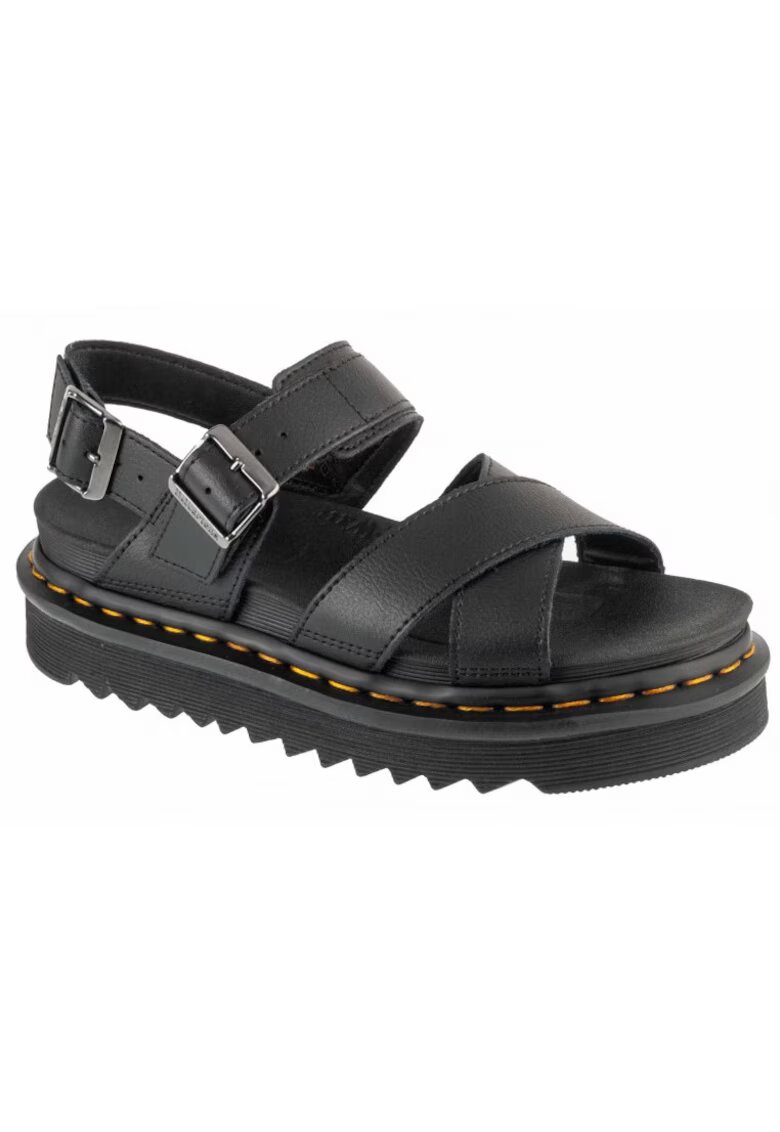 Dr Martens Дамски сандали Voss II - кожени - черни