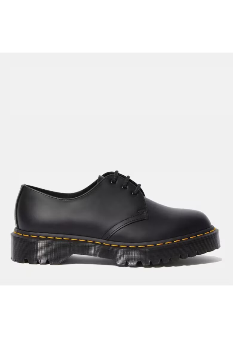 Dr Martens Унисекс обувки Bex Smooth - кожа - черни - гумена подметка