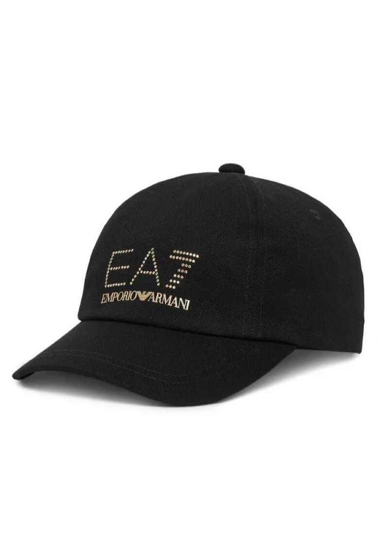 EA7 Дамска шапка TRAIN EVOLUTION W CAP - Памук - Черна - Един размер