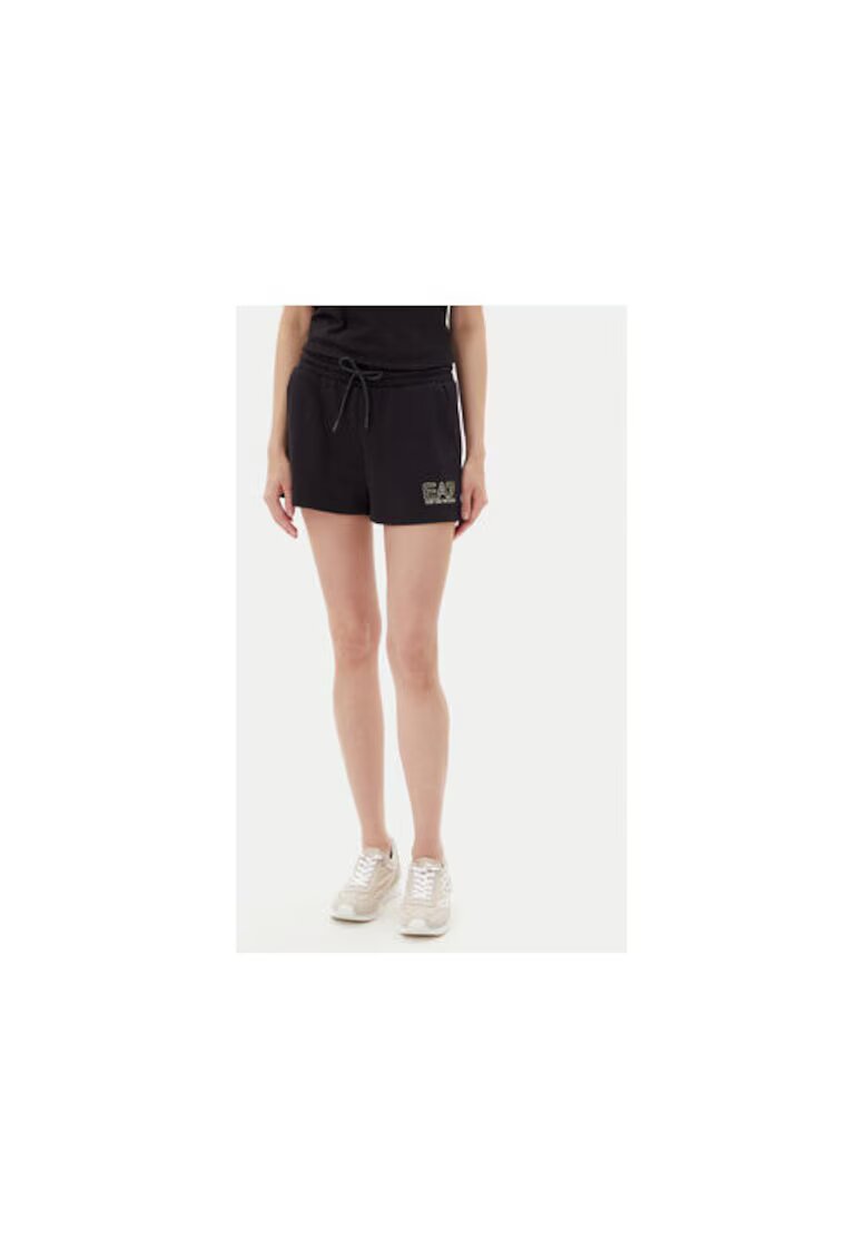 EA7 Дамски спортни шорти Emporio Armani - 7W000108 AF12473 - Памук/Полиестер -