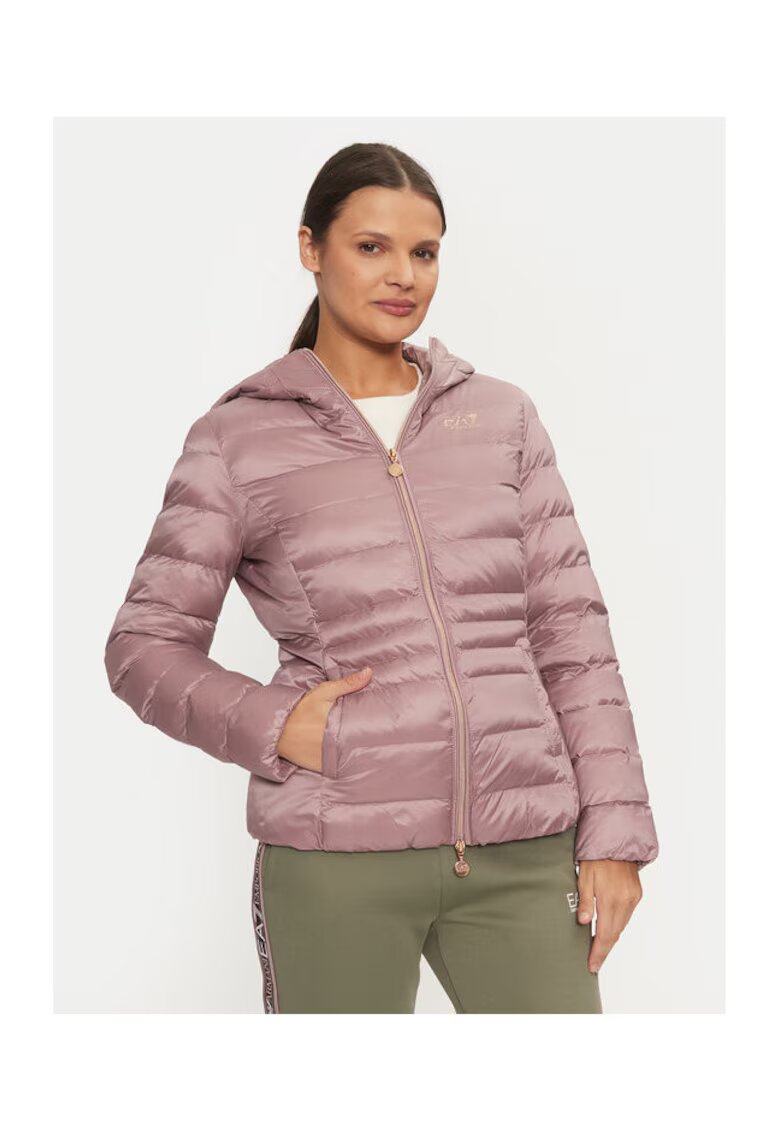 EA7 Дамско яке - Emporio Armani 303961305 - Полиамид - Лилаво