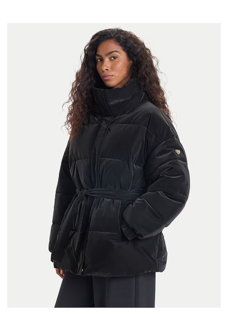 EA7 Дамско зимно яке Emporio Armani - черно