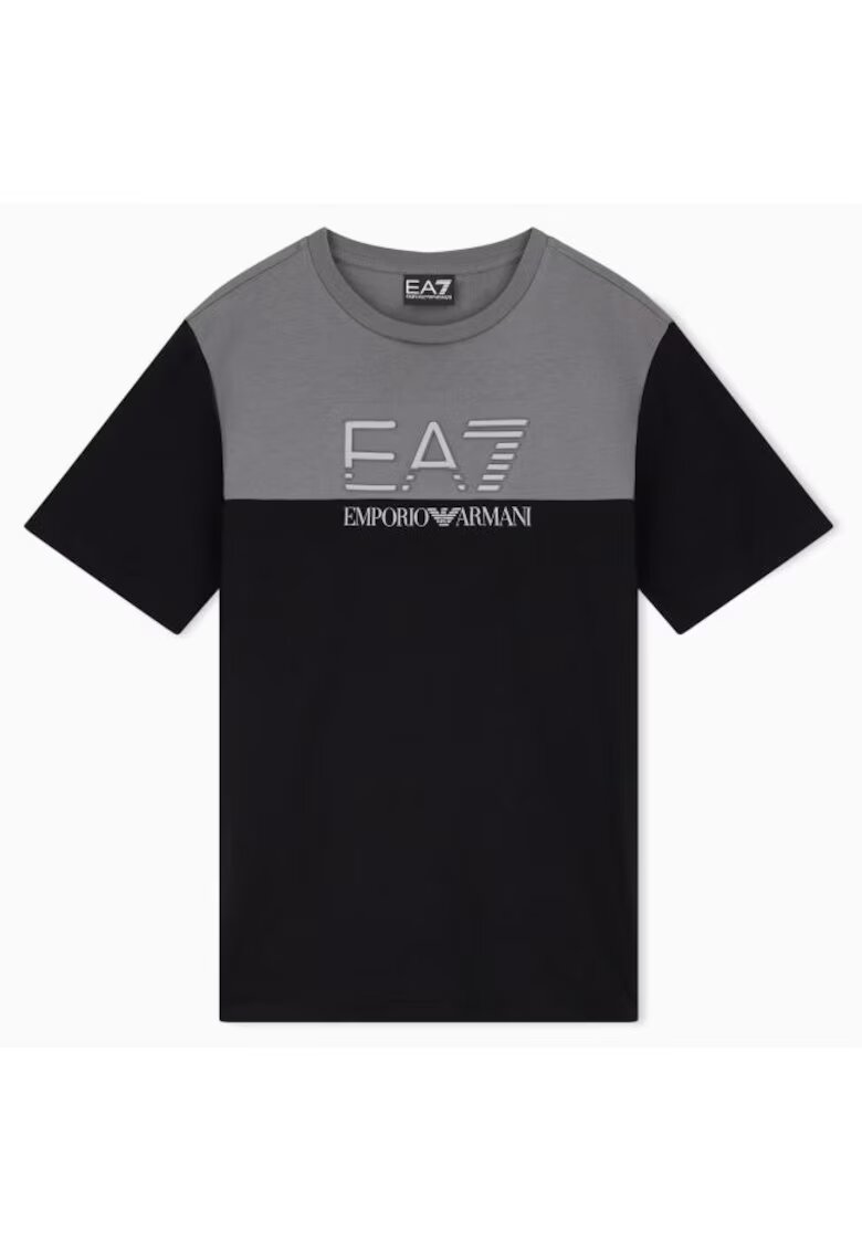 EA7 Детска тениска - TRAIN ATHLETIC COLOUR BLOCK BOY TEE SS - Памук -