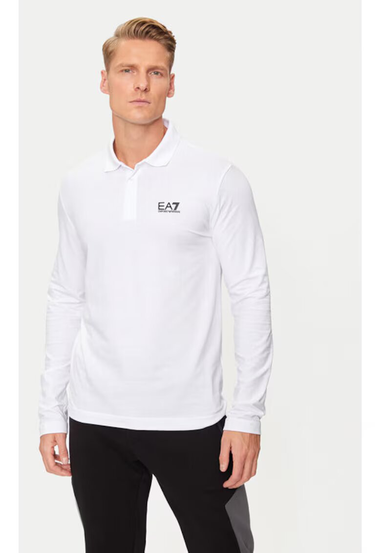 EA7 Мъжка тениска - Emporio Armani 304212741 - Памук - Бяла