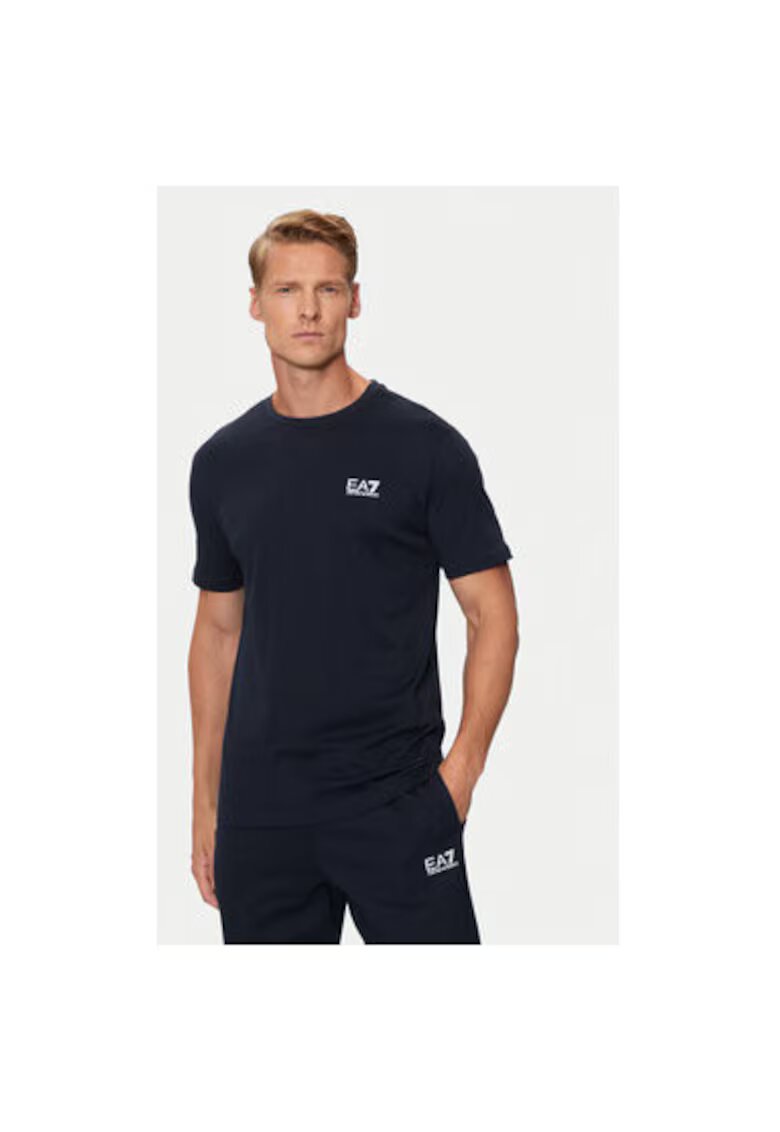 EA7 Мъжка тениска - Emporio Armani 304286698 - Памук - Син