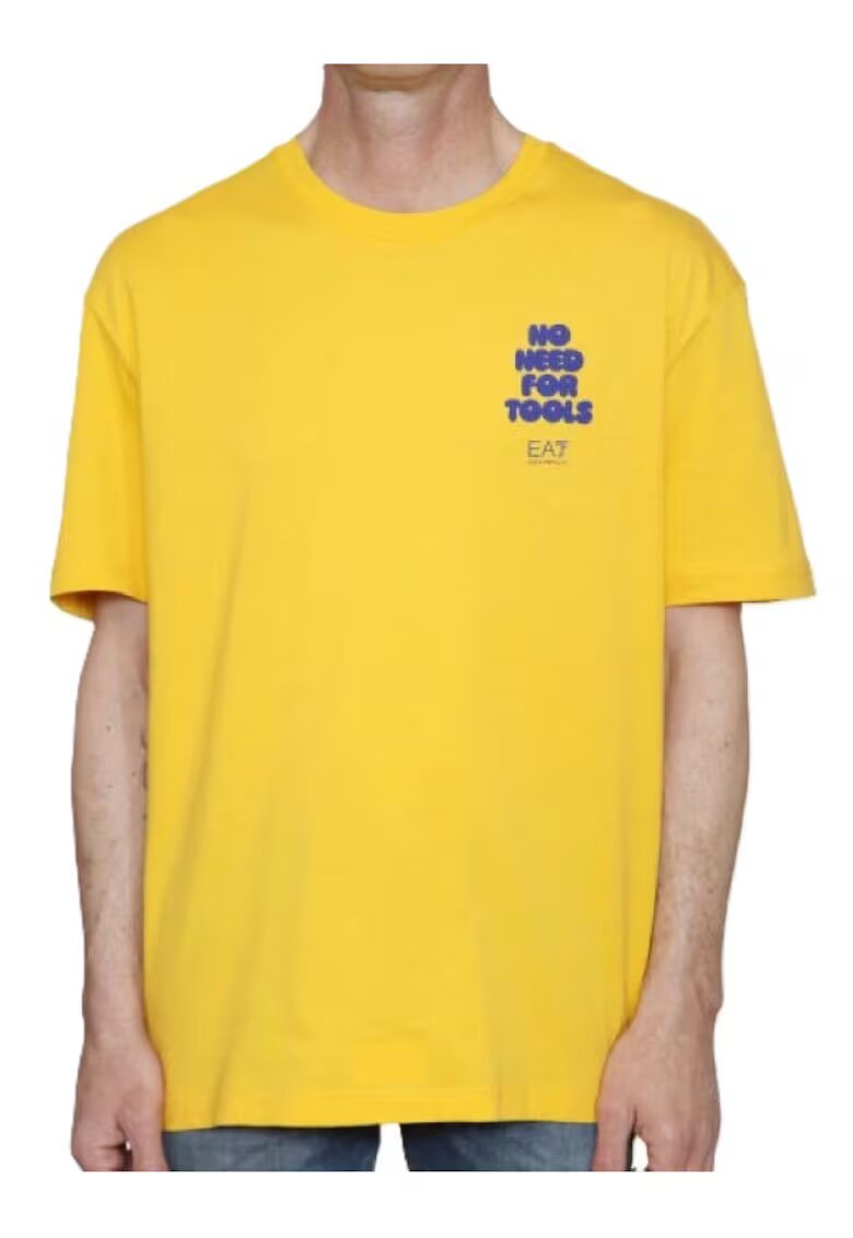 EA7 Мъжка тениска TRAIN GRAPHIC SERIES M TEE SS SPORTS - Памук -