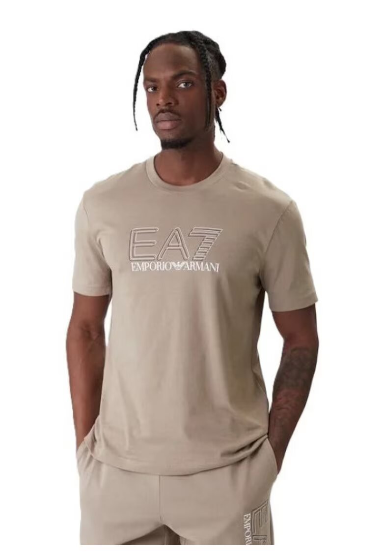 EA7 Мъжка тениска TRAIN VISIBILITY M TEE SS CO - Памук -