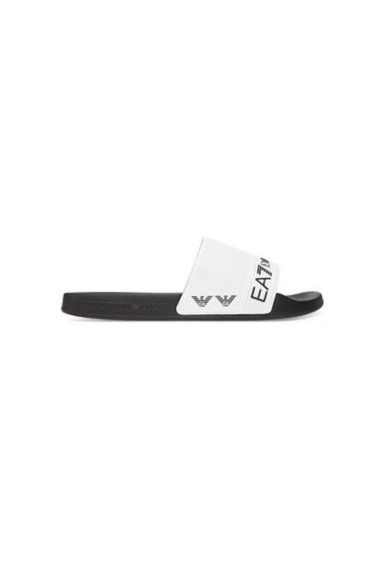 EA7 Мъжки чехли Emporio Armani - 7X000110 AF15128 - Синтетични - Бели