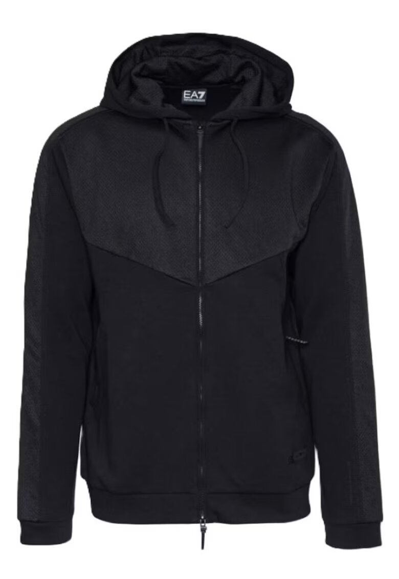 EA7 Мъжки суичър с цип M HOODIE FZ CO PL - Памук -