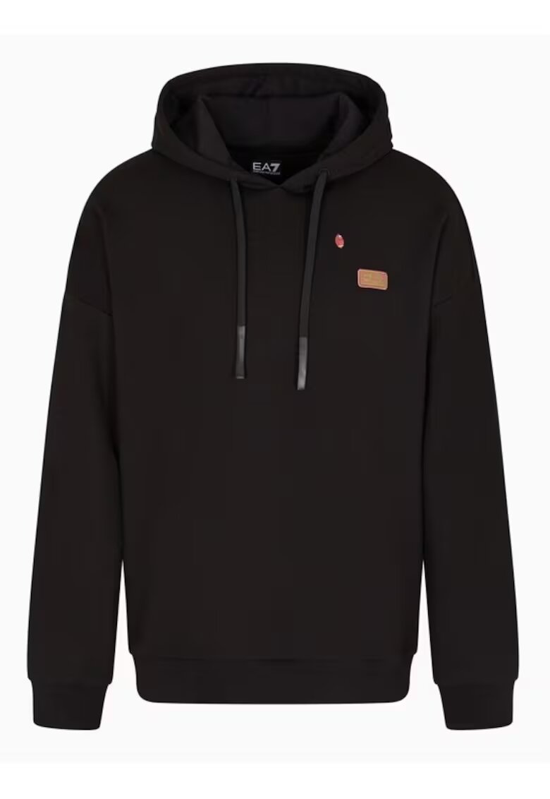 EA7 Мъжки суичър TRAIN GRAPHIC SERIES M HOODIE RN SPORTS BR CO PL - Памук -