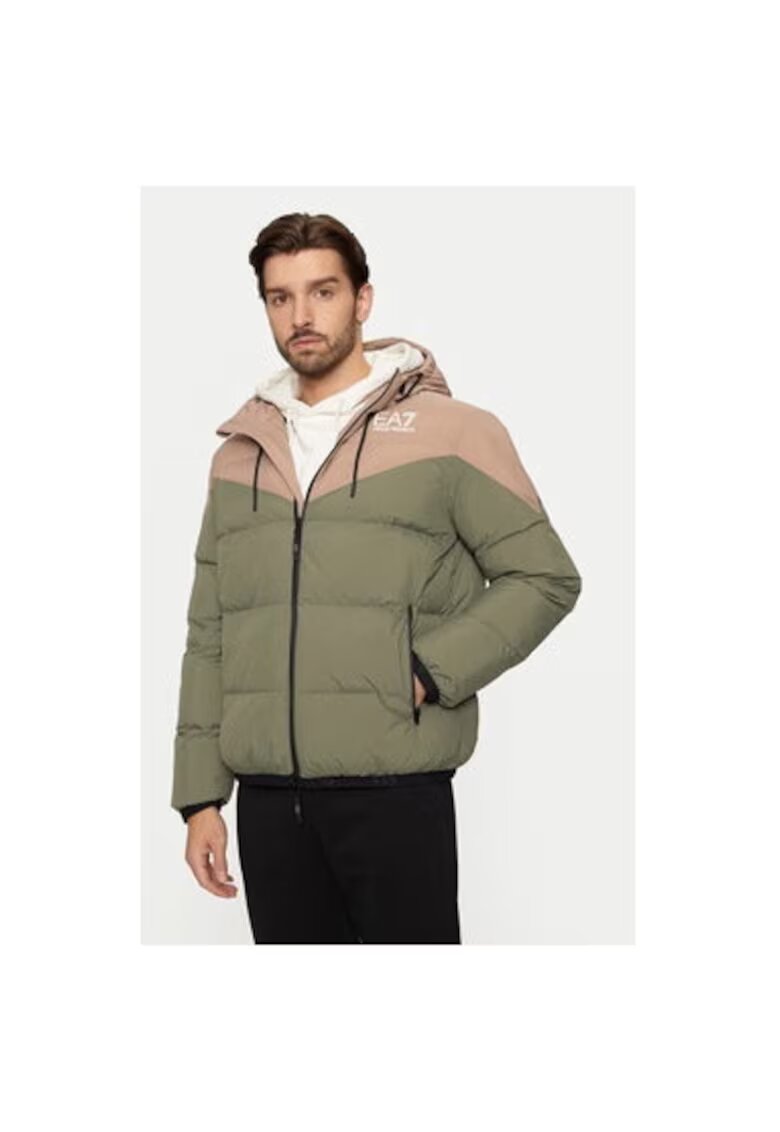 EA7 Мъжко яке - Emporio Armani 304211942 - Полиамид - Зелено