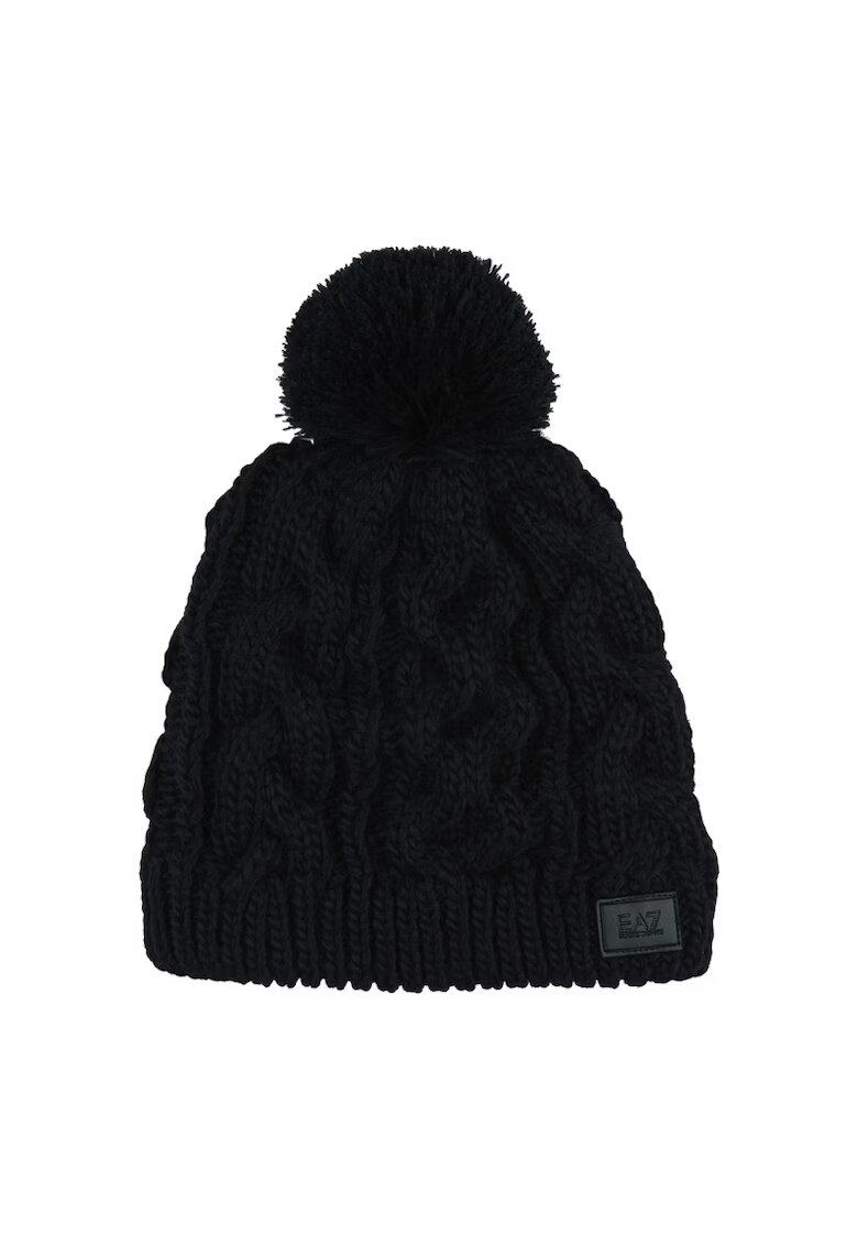 EA7 Шапка за Жени - w graphic beanie - 280096-3F105-00020 - M INTL - Черна