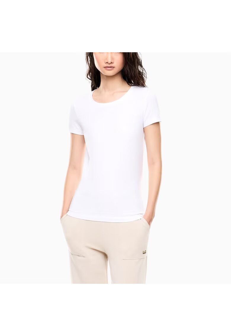 EA7 Тениска TRAIN CORE LADY W SLIM TEE SS-7W001045-AF10373-U0002