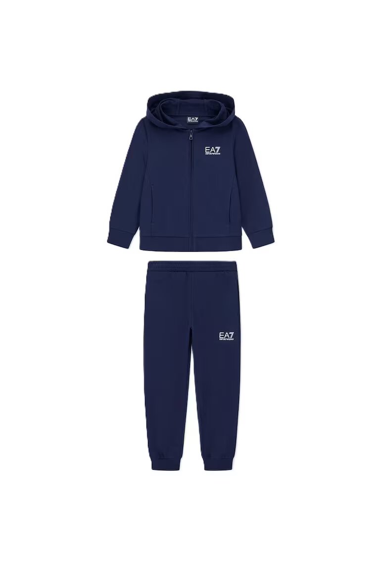 EA7 Тренировъчен комплект TRAIN CORE ID BOY T-SUIT HOODIE FZ CH COFT CC-7B000031-AF10380-UB102