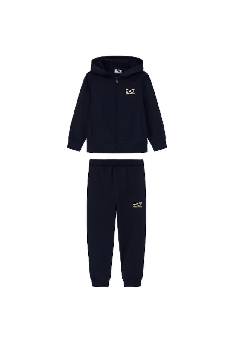 EA7 Тренировъчен TRAIN CORE ID BOY T-SUIT HOODIE FZ CH COFT CC-7B000031-AF10380-MC004