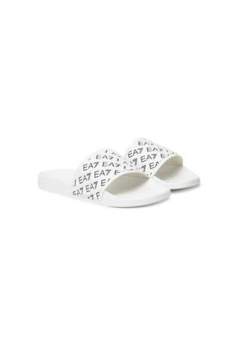 EA7 Унисекс джапанки Emporio Armani - 7X000109 AF15125 - синтетика - бели