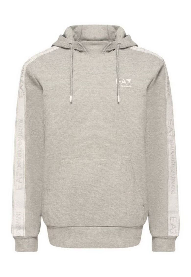 EA7 Унисекс суитшърт - Train Greylange U Hoodie Rn Co Pa St - Памук -