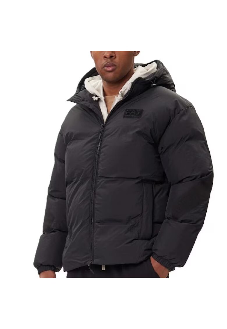 EA7 Яке MOUNTAIN M DOWN HOODED JACKET LONG LOGO-7M000699-AF15951-UC001