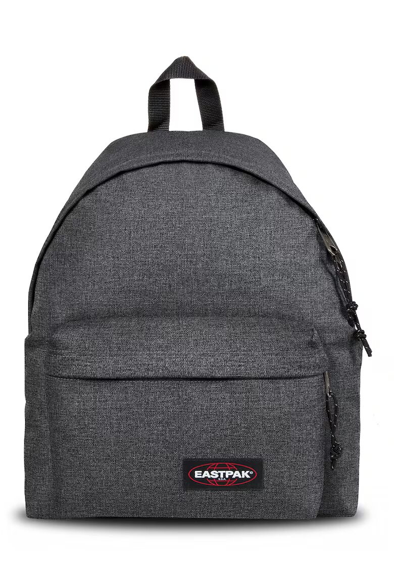 Eastpak Унисекс раница Pak'R с джоб отпред - 24 л - Черен/Меланж тъмно сиво