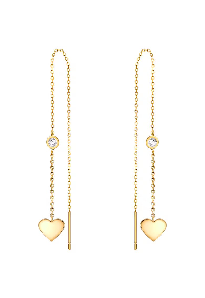 Eastside Обеци с 18K злато