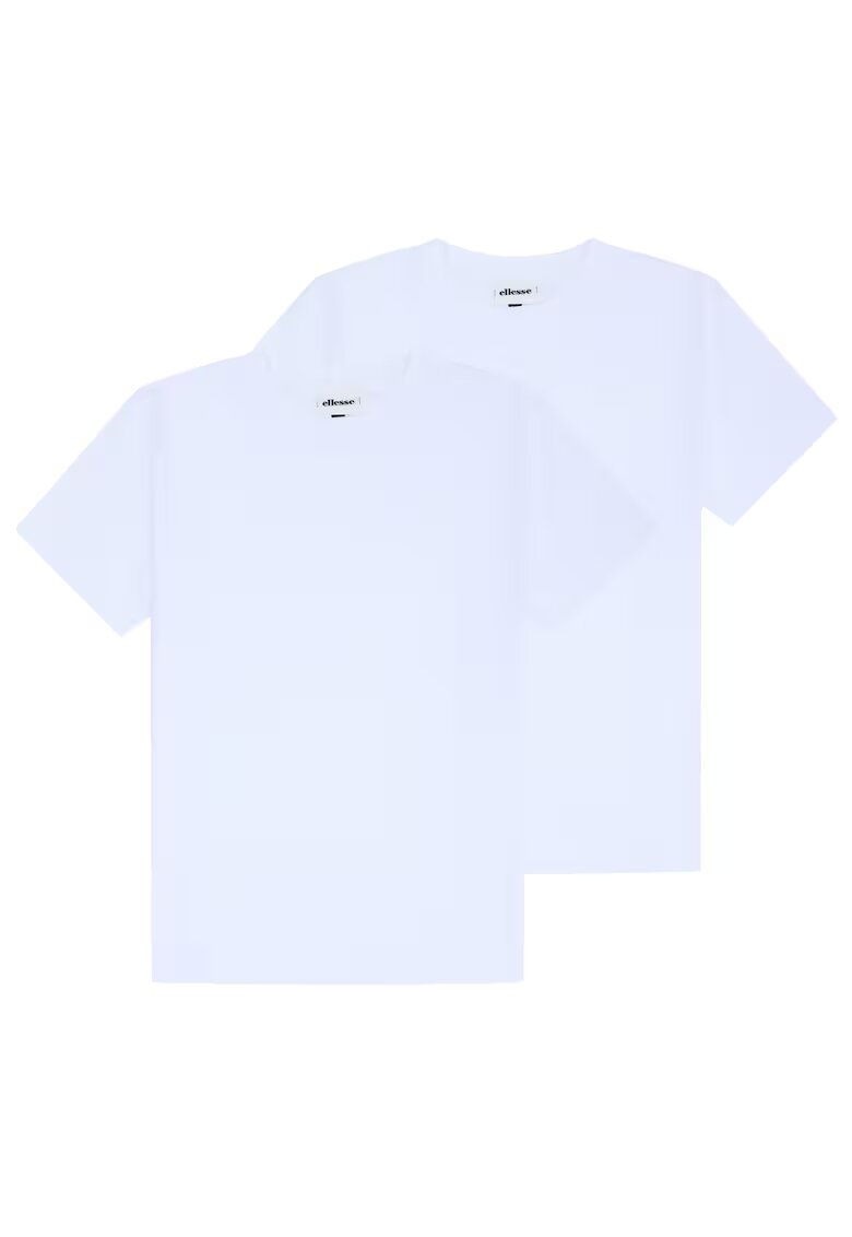 Ellesse Памучни тениски - 2 части - Бял/Черен