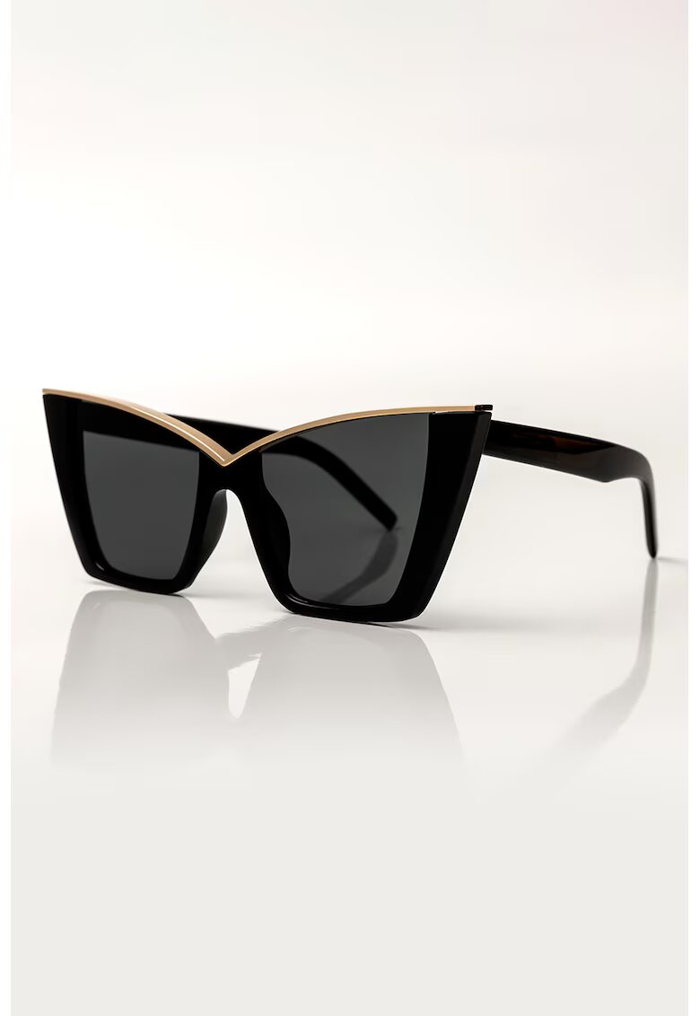 Emily Westwood Слънчеви очила Madison Cat-Eye - Черен