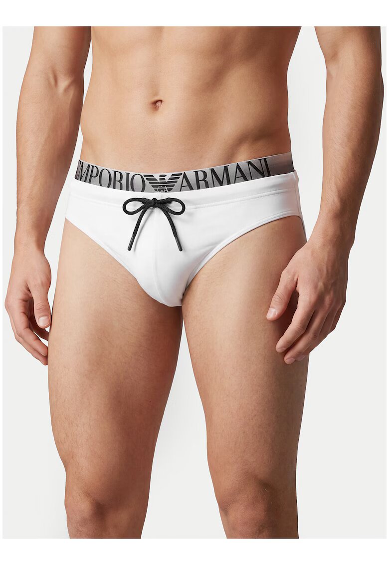 Emporio Armani Мъжки бански слип - - полиестер/еластан - минималистичен дизайн