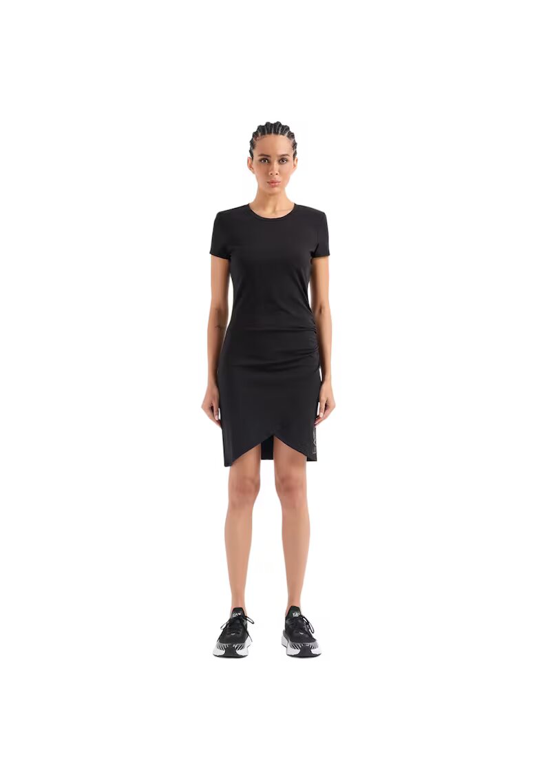 Emporio Armani Рокля EA7 Logo Series Stretch - TJ01Z-3DTA62-1200 33622