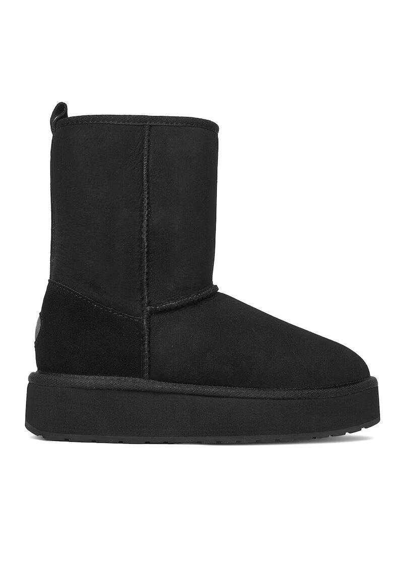 Emu Australia Снегоходки - Black Stinger Lo Flatform - естествена кожа - черни