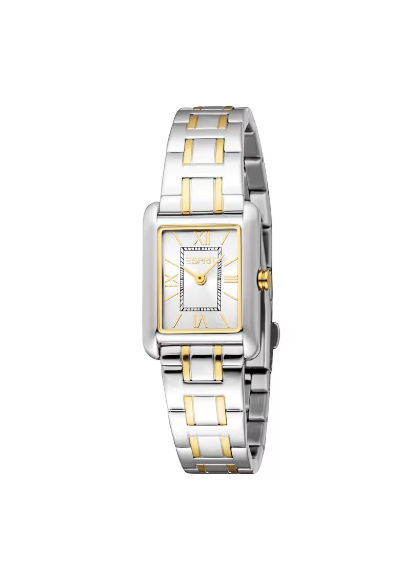 Esprit Ceas dama 22x24.5mm - Златист/Сребрист