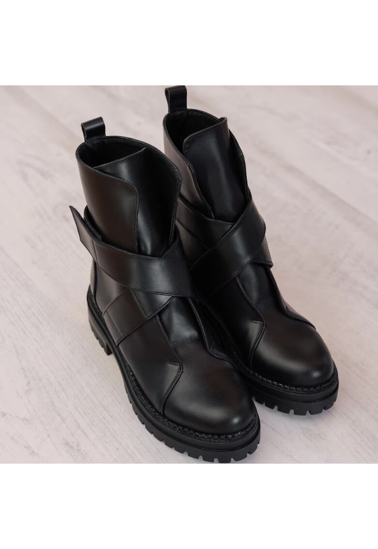 Exclusives Bocanci piele naturala - Bristol - Winter Edition