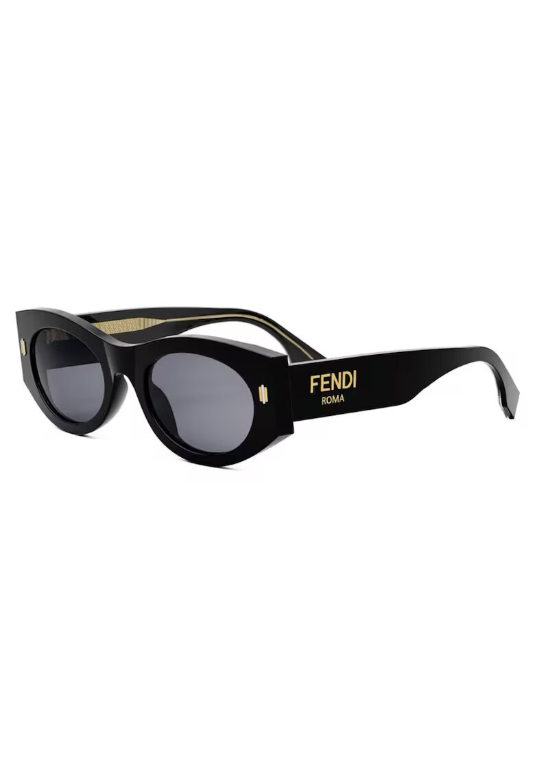 Fendi Слънчеви очила FE40125I 01V 52 - Размер 52 мм