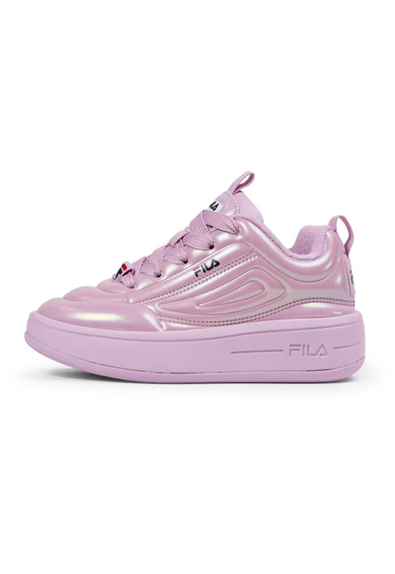 Fila Скосени спортни обувки от еко кожа