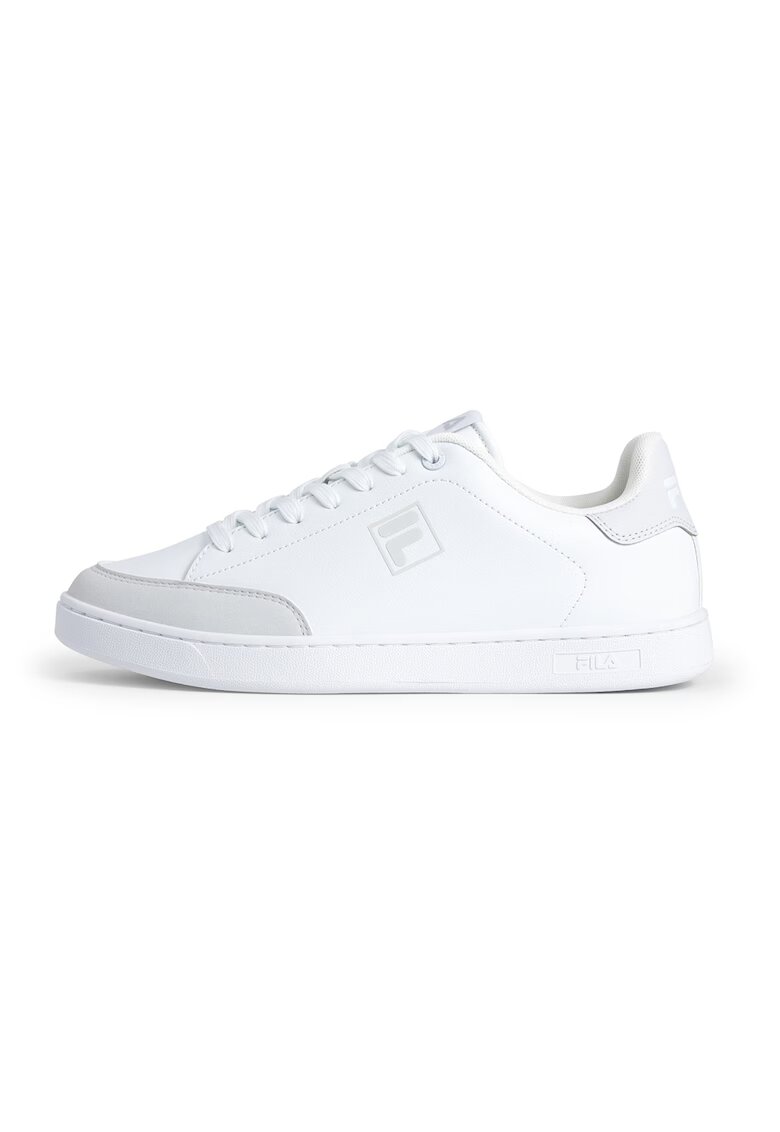 Fila Спортни обувки от кожа с нисък профил - Светло сив/Бял