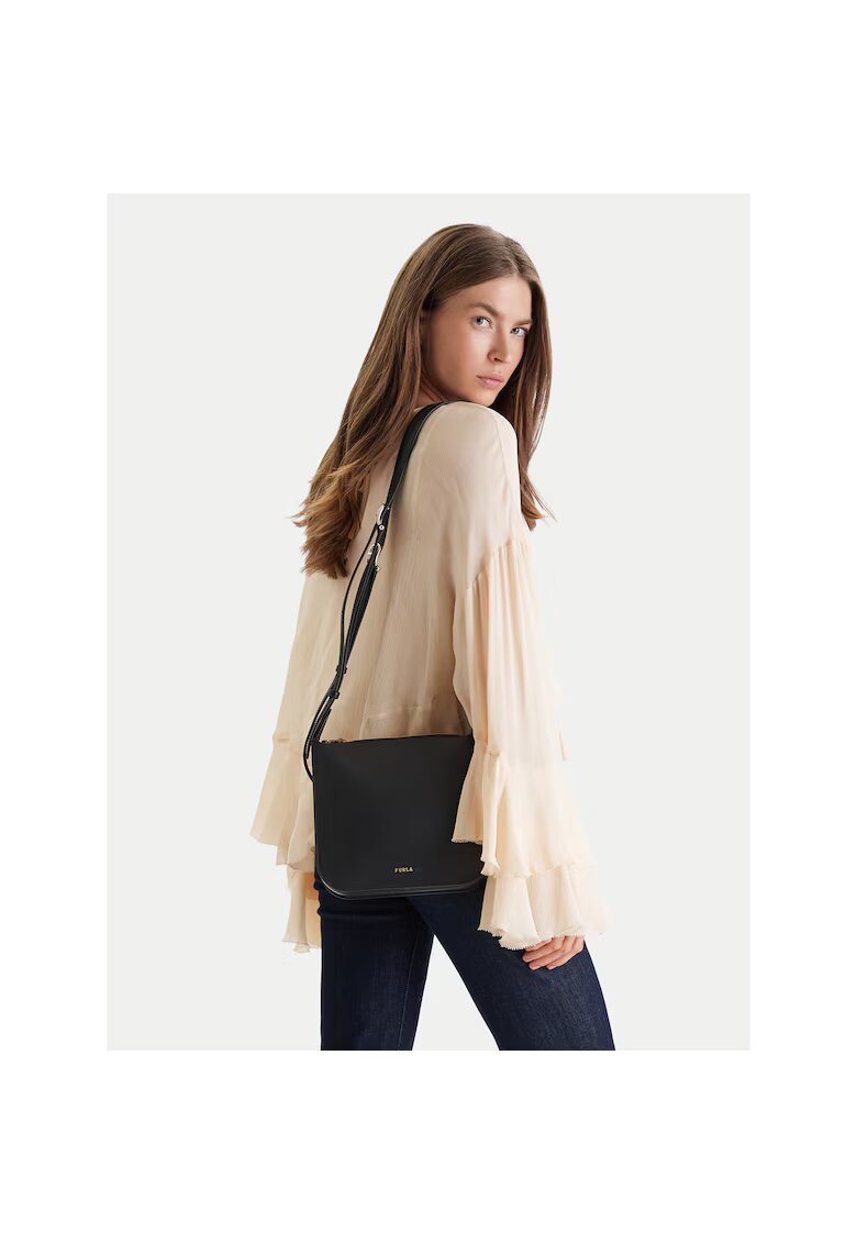 Furla Дамска чанта - естествена кожа - черна - One Size INTL