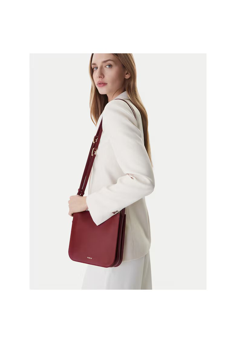 Furla Дамска чанта - естествена кожа - червена - One Size INTL