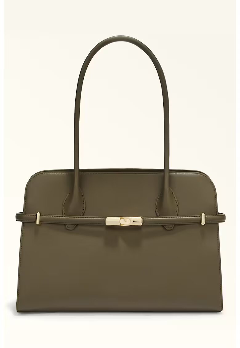 Furla Кожена чанта Goccia