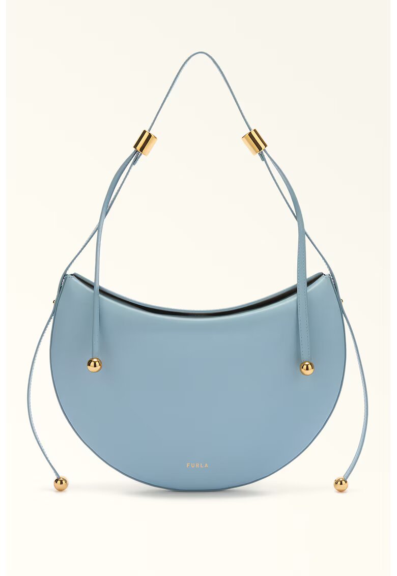 Furla Кожена чанта Half-Moon