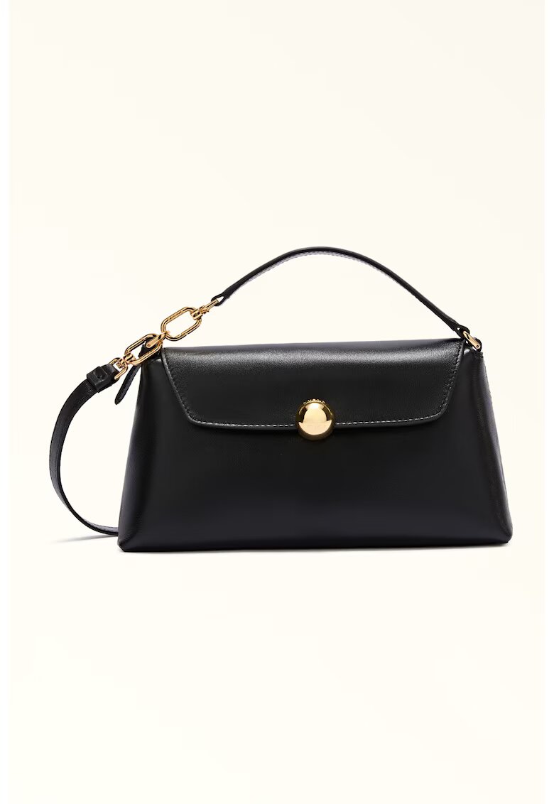 Furla Кожена чанта Sfera Soft с допълнителна презрамка