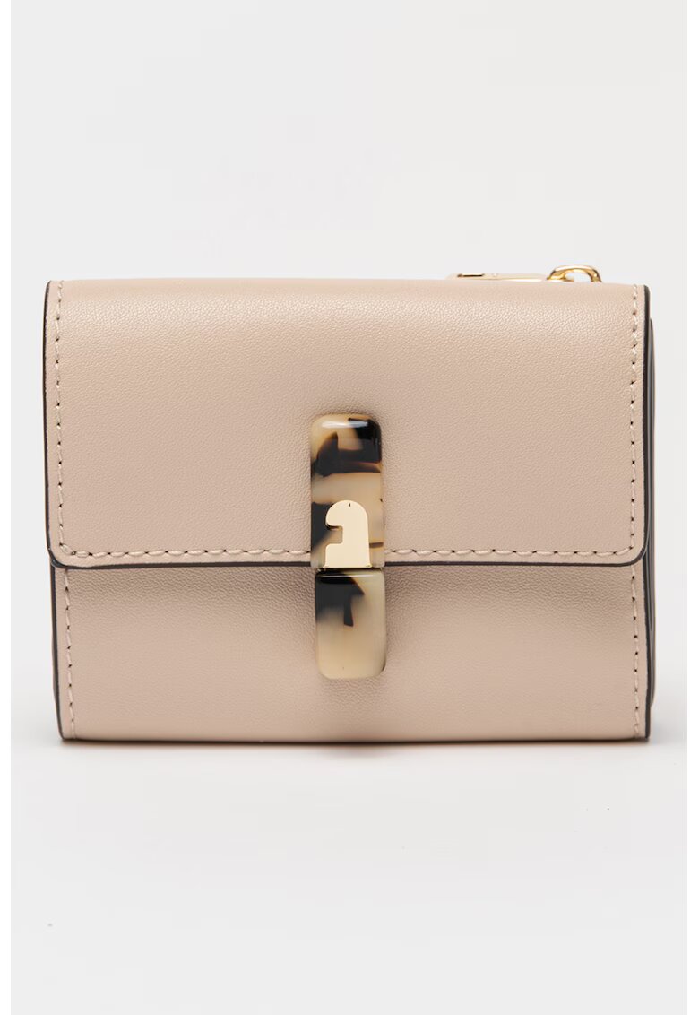 Furla Портфейл от кожа с подвижен джоб за монети Iride - - 18x10x3.5