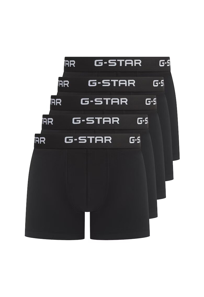 G-Star RAW Боксерки с лого на талията - 5 чифта