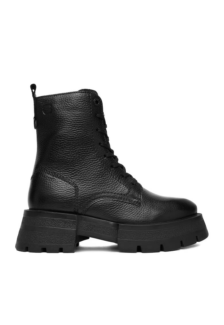 G STAR RAW Дамски боти естествена кожа - черни - CEO-WI16-525-02