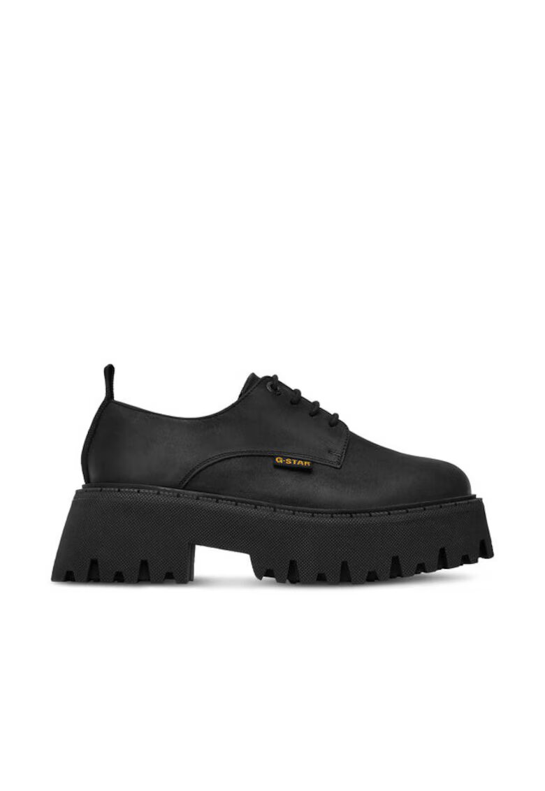 G STAR RAW Дамски обувки естествена кожа - черни - WI34-MANYA-02