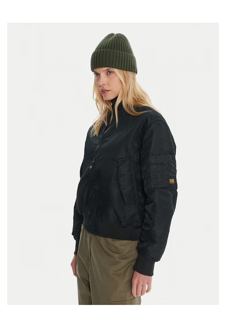 G STAR RAW Дамско бомбър яке черно
