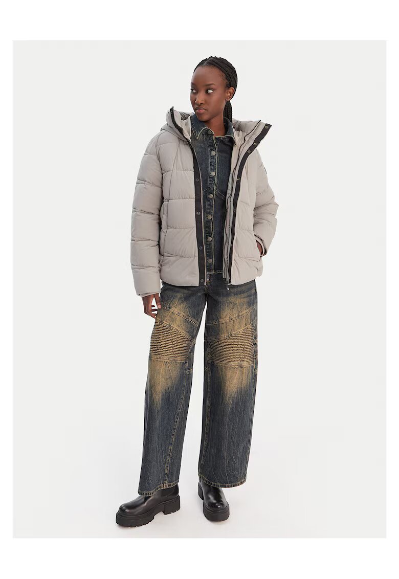G STAR RAW Дамско зимно яке - сурово - полиестер - бежово