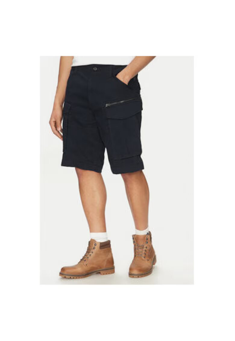 G-Star RAW Мъжки къси панталони G Star Raw - D08566-5126 - органичен памук/еластан - черни