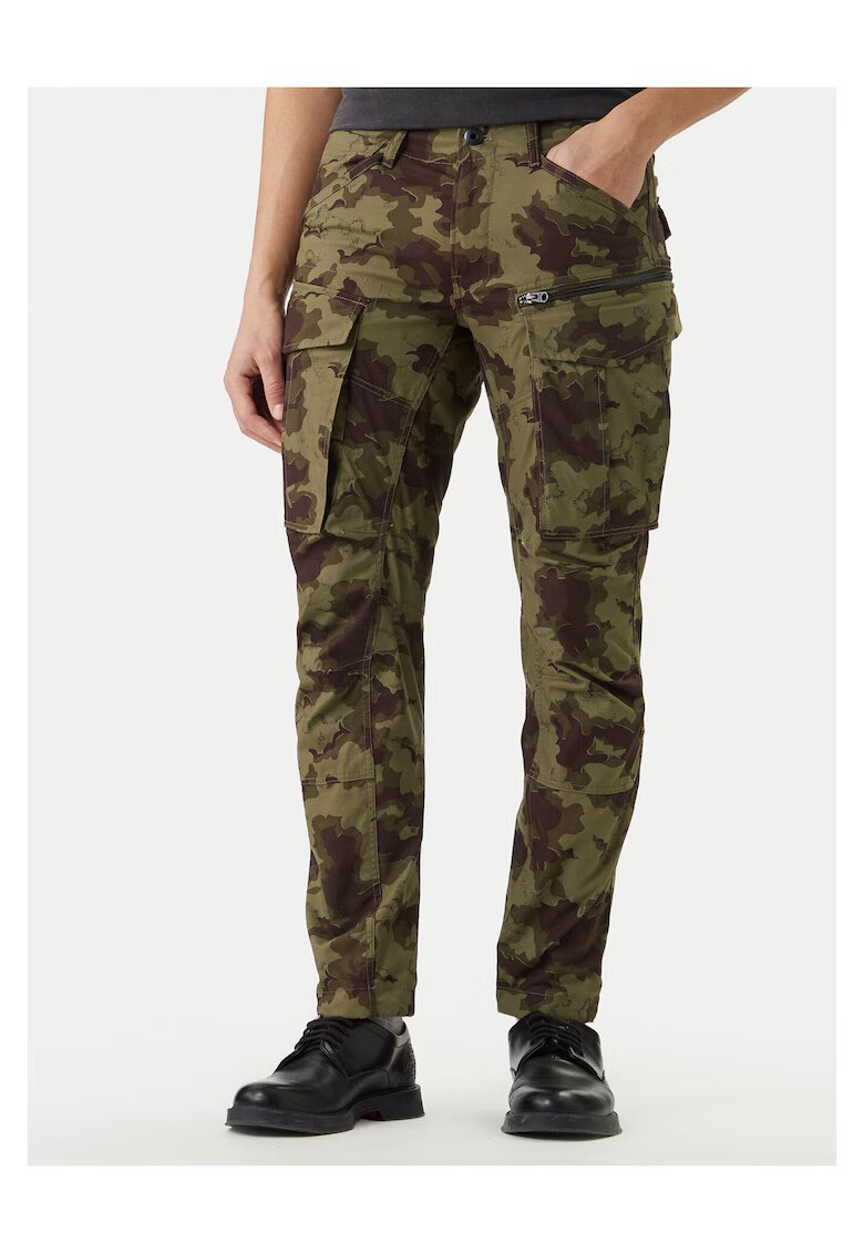 G STAR RAW Мъжки панталони - памук - цип - камуфлаж